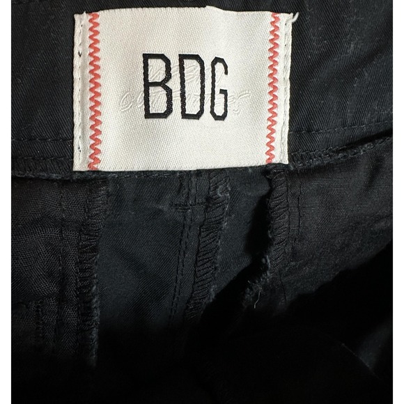 BDG Shorts Womens 12 Black Casual Chino Classic Pockets Urban Outfitters Summer - Picture 3 of 10